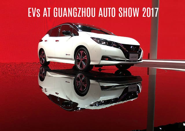 Chinese electric cars spotted at the 2017 Guangzhou Auto Show